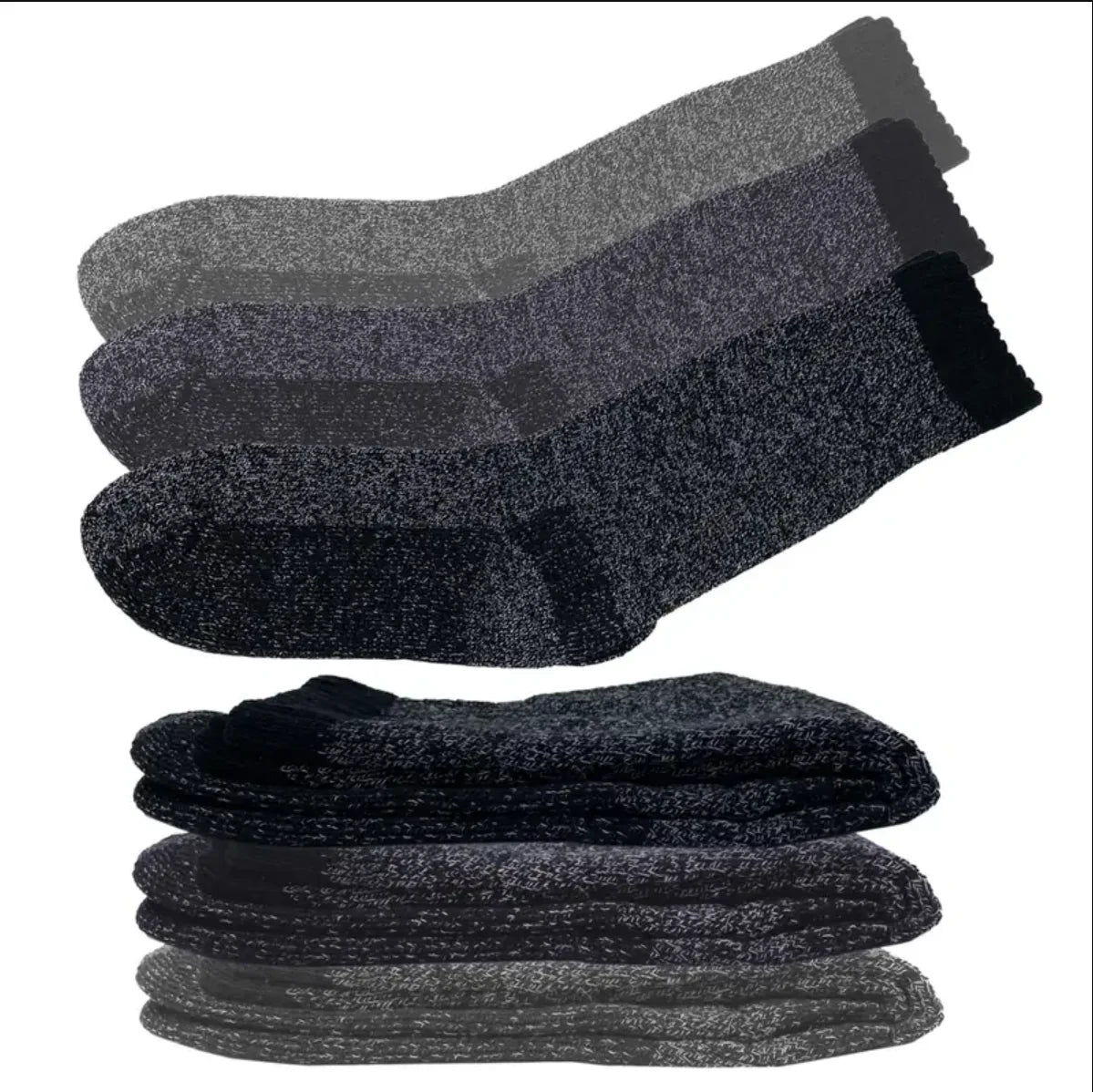 Men Winter Socks Thick Insulated Heated Sox