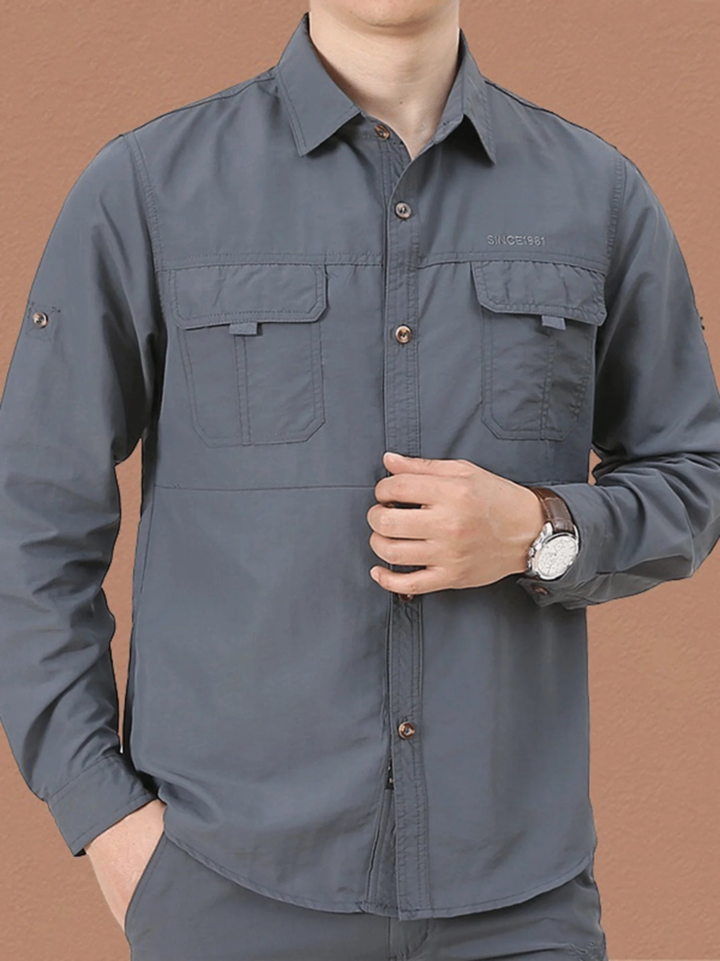 Men's Outdoor Long Sleeve Shirt