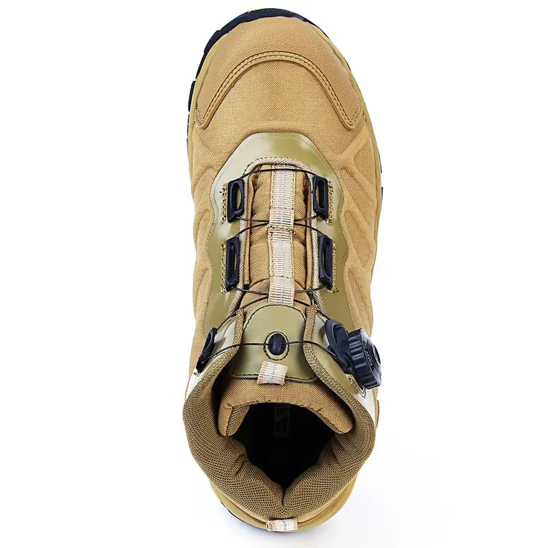 Men Hiking Combat Ankle Boots