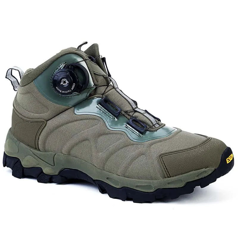 Men Hiking Combat Ankle Boots