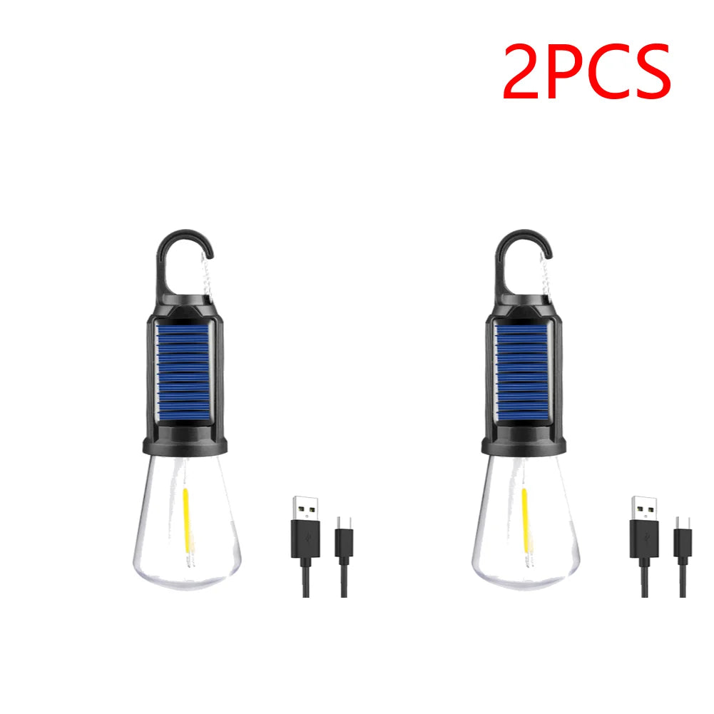 2-5PCS Solar Powered LED Lighting Lantern
