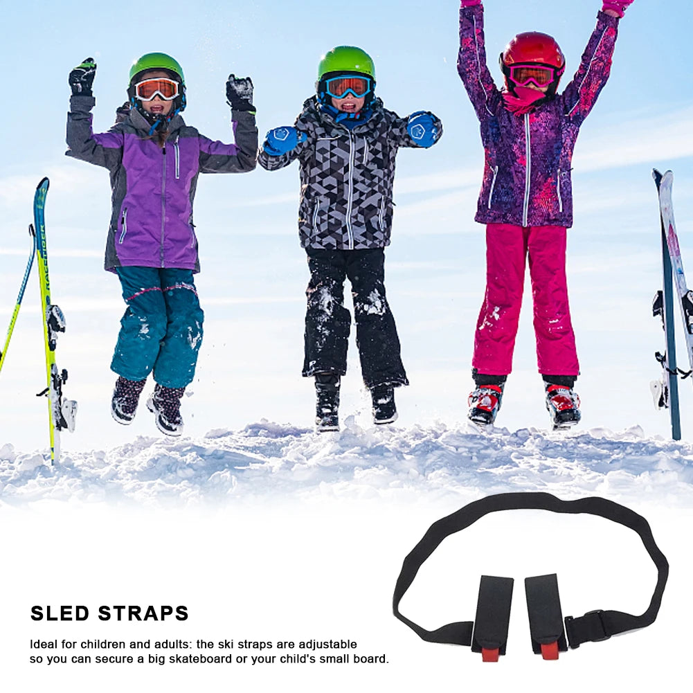 Ski Pole Shoulder Carrier Strap