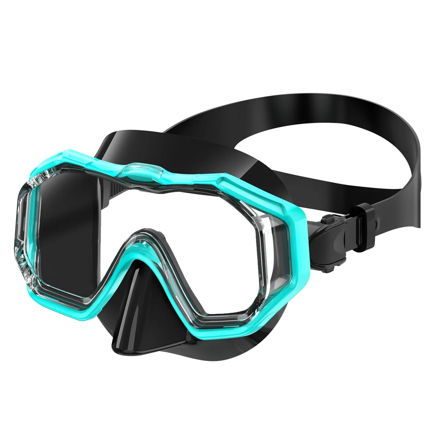 3 Window Snorkel with Nose Cover Anti Fog Snorkel