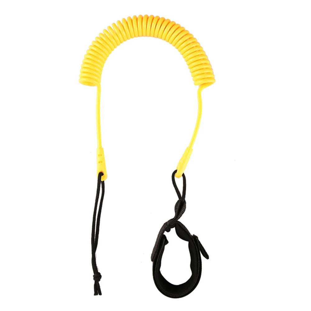 Coiled Surfboard Ankle Leash Foot Leg Rope