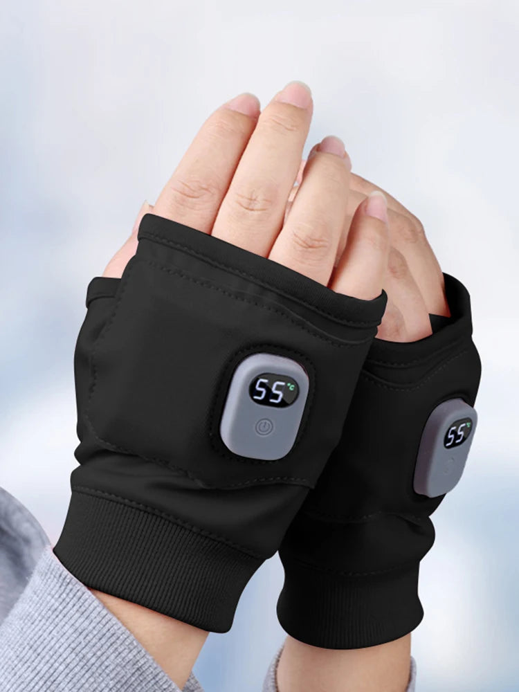 Touchscreen Heating Gloves Rechargeable USB