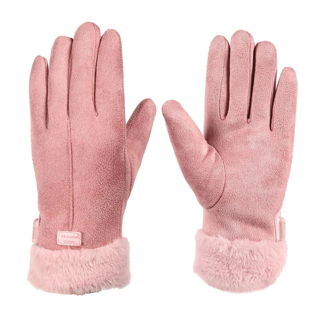 Heated Full Finger Mittens Touch Screen USB Gloves Windproof