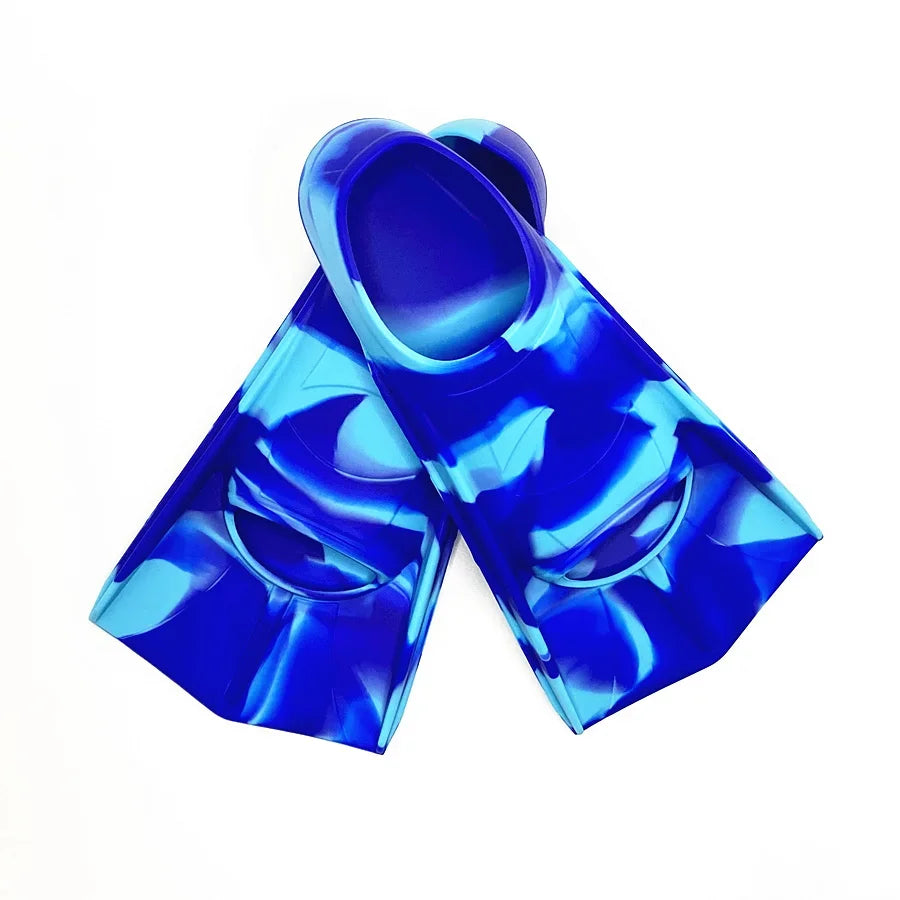 Silicone Swim Fins Kids &Adults-Suitable Size for Beginners
