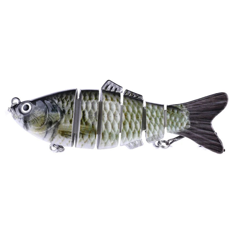 5pcs Bionic Realistic Fish Shape Bait Float Lure