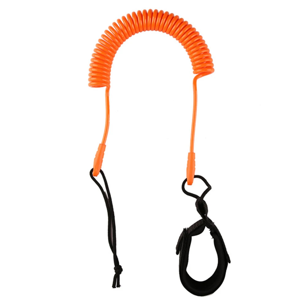 Coiled Surfboard Ankle Leash Foot Leg Rope