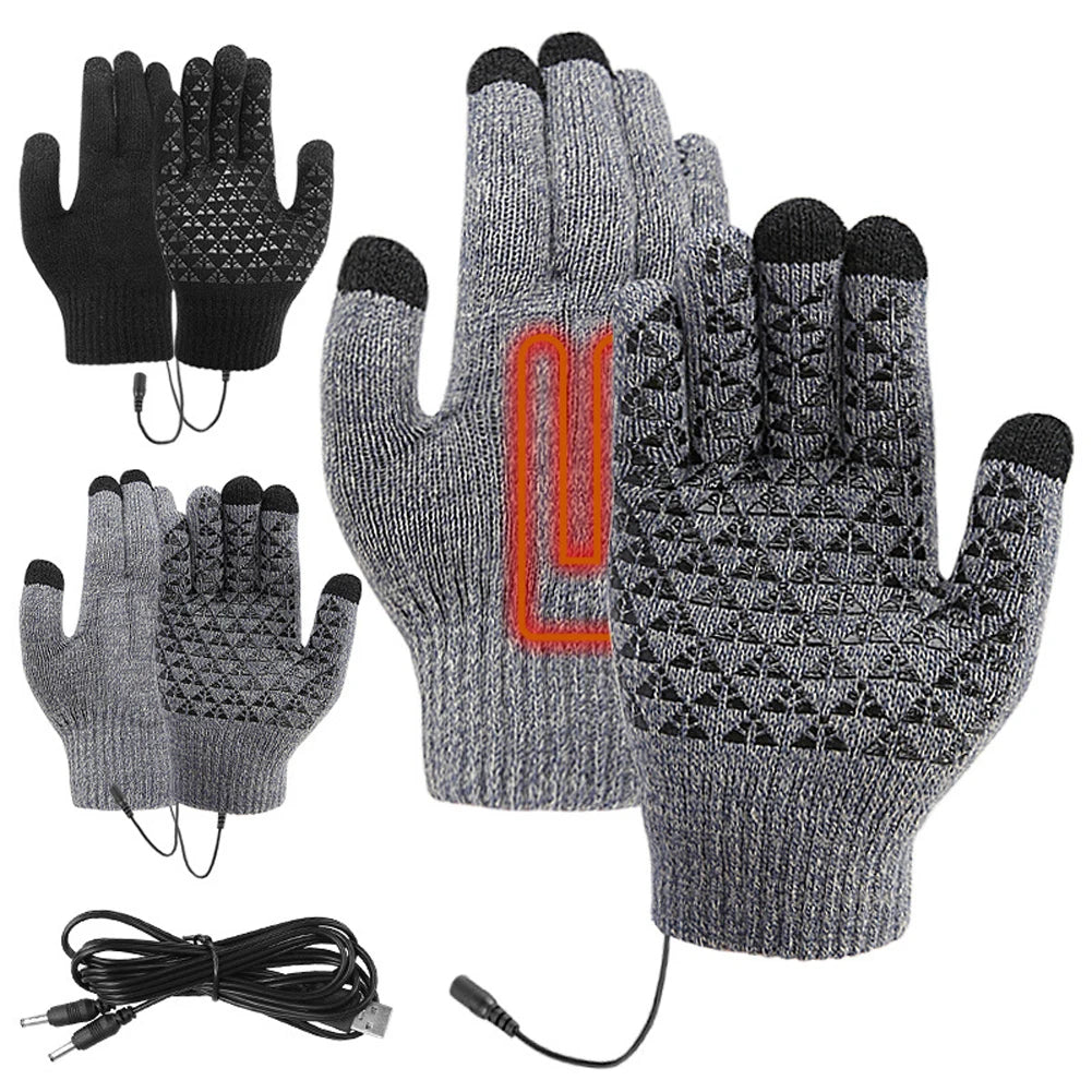 Winter Electric Heated Touch Screen Gloves