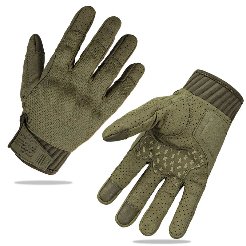 Army Anti-collision Multi Use Full Finger Gloves