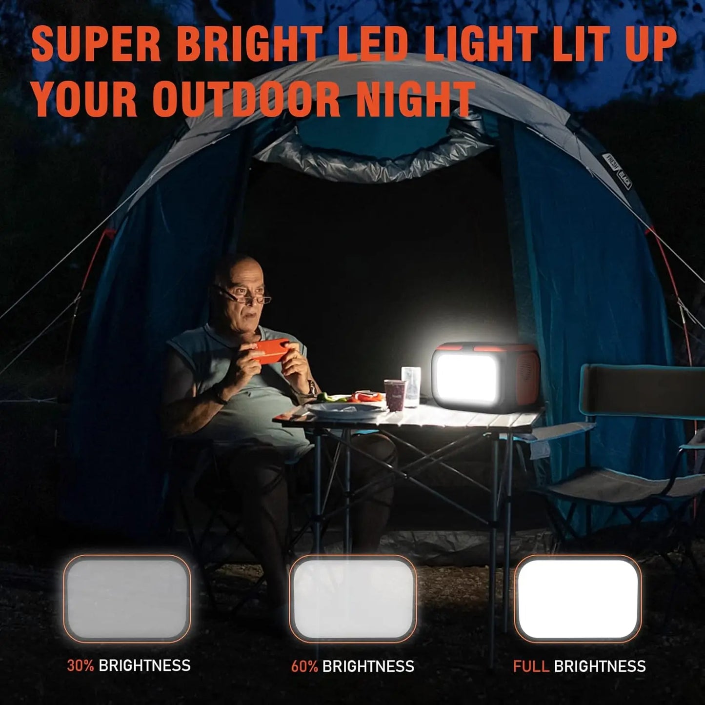 Portable Power Station,110V AC Outlets Solar Generator