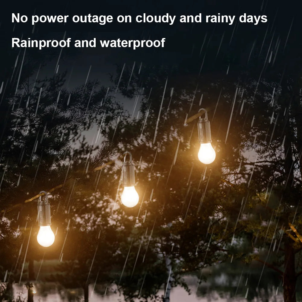 2-5PCS Solar Powered LED Lighting Lantern