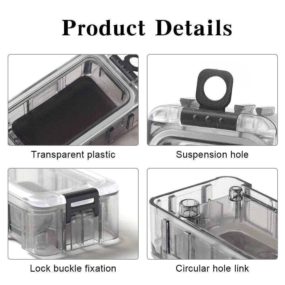Expandable Fishing Tackle Box with Magnetic Function