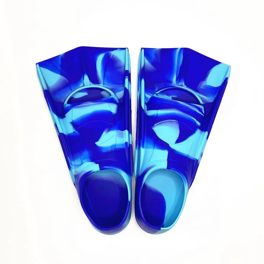 Silicone Swim Fins Kids &Adults-Suitable Size for Beginners