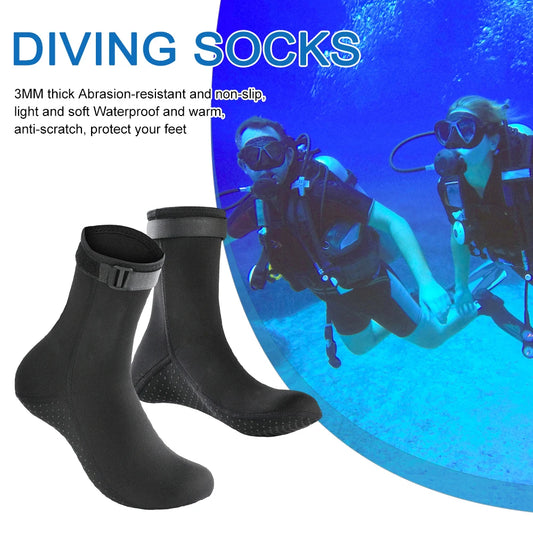 3mm Neoprene Diving Non-slip Water Boots Wetsuit Shoes