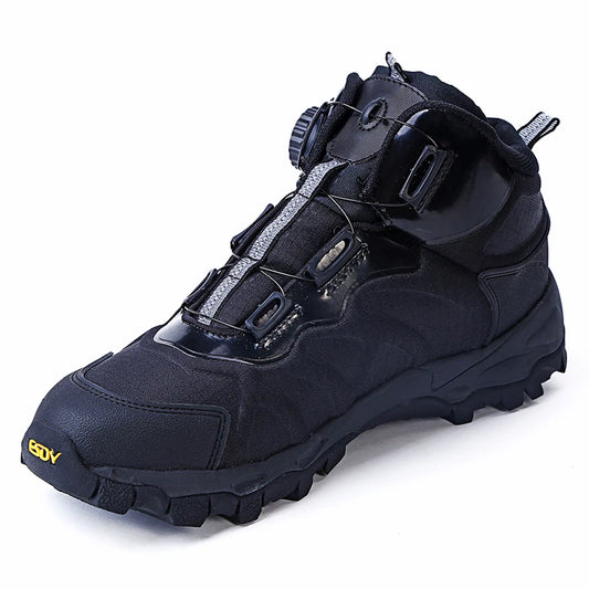 Men Hiking Combat Ankle Boots