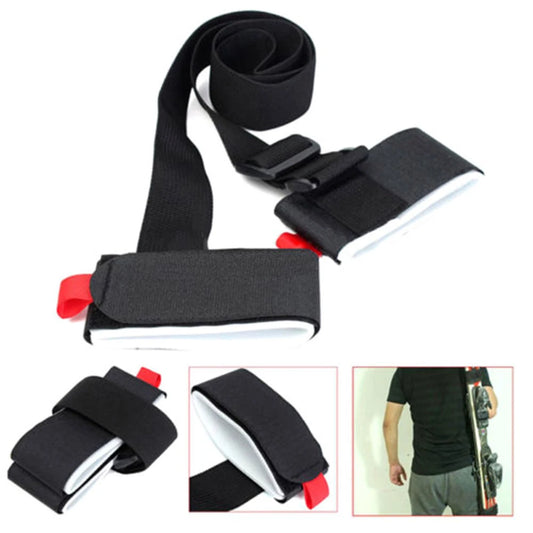 Adjustable Ski Carrier Strap & Pole Carrier