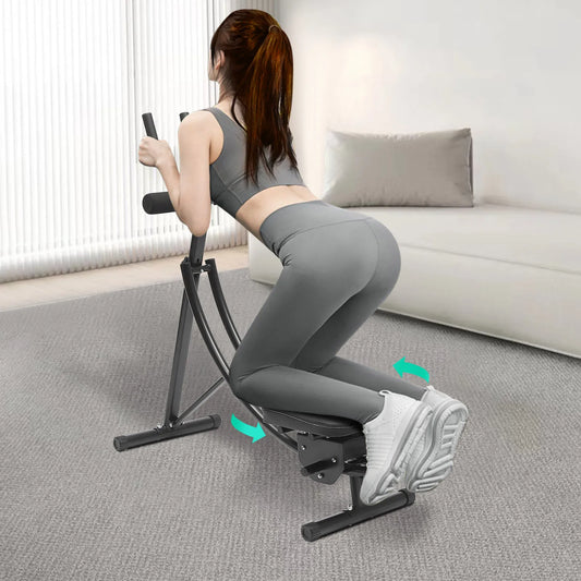 150kg/330lbs Abdominal Crunch Trainer Workout Machine Foldable