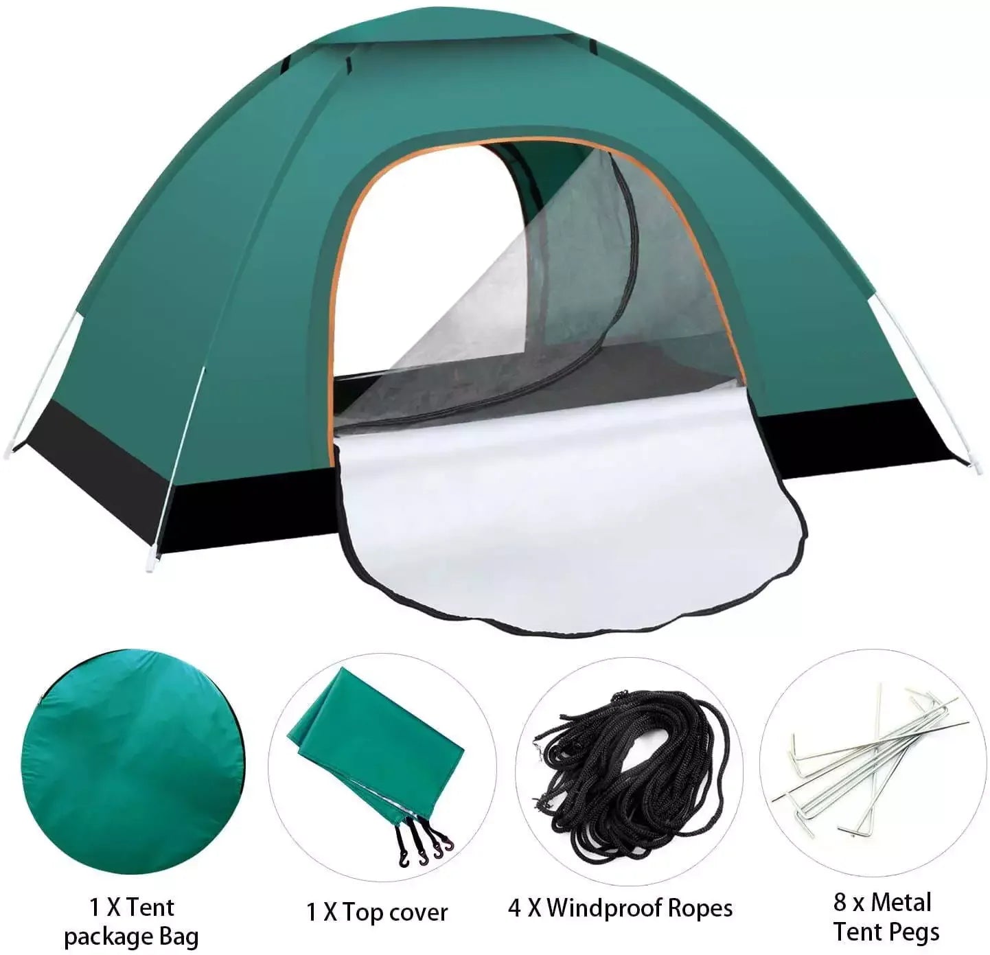 Automatic Pop Up Outdoor Waterproof Sun Proof Tent Portable Backpacking Folding Tents Travelling Tools 2-3 Person