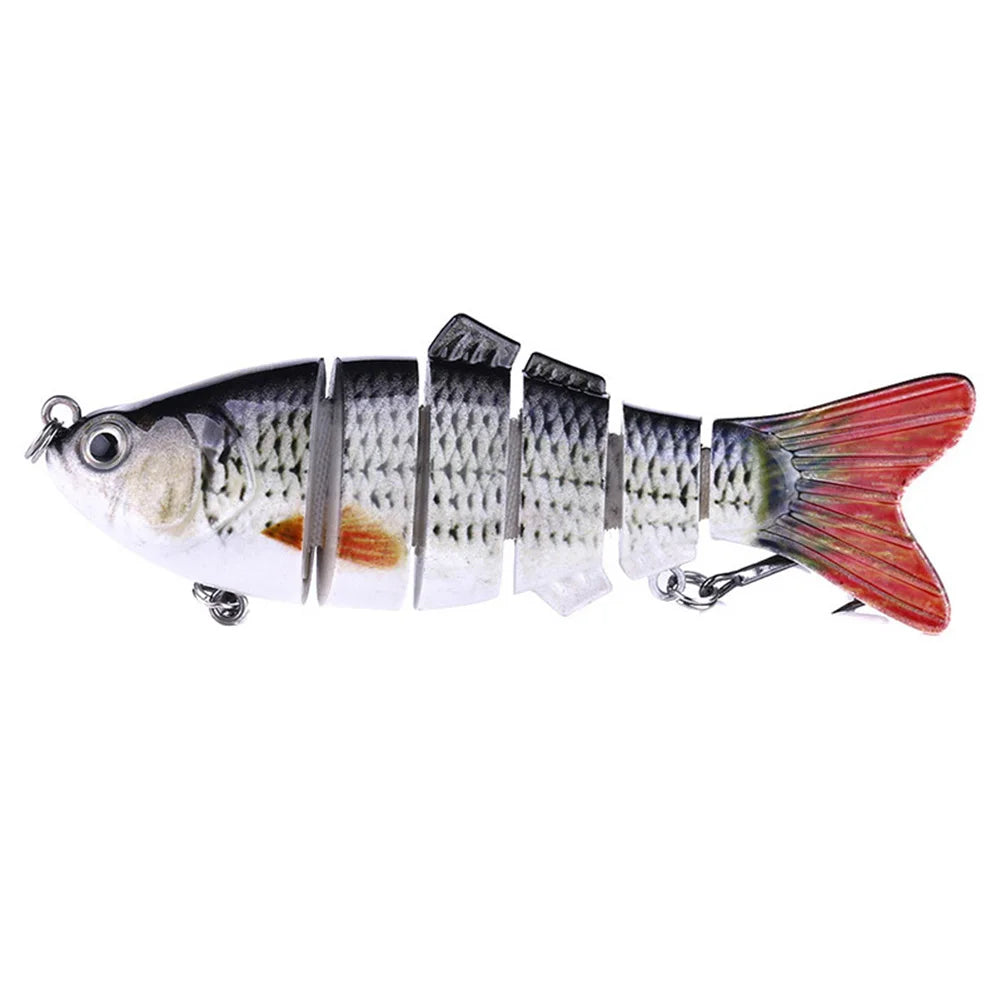 5pcs Bionic Realistic Fish Shape Bait Float Lure