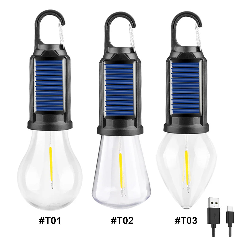 2-5PCS Solar Powered LED Lighting Lantern