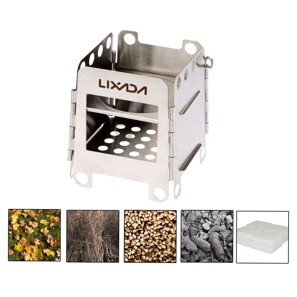 Portable Stainless Steel Lightweight Wood Stove