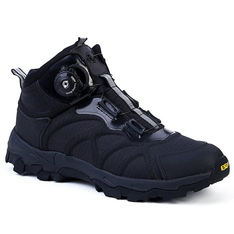 Men Hiking Combat Ankle Boots