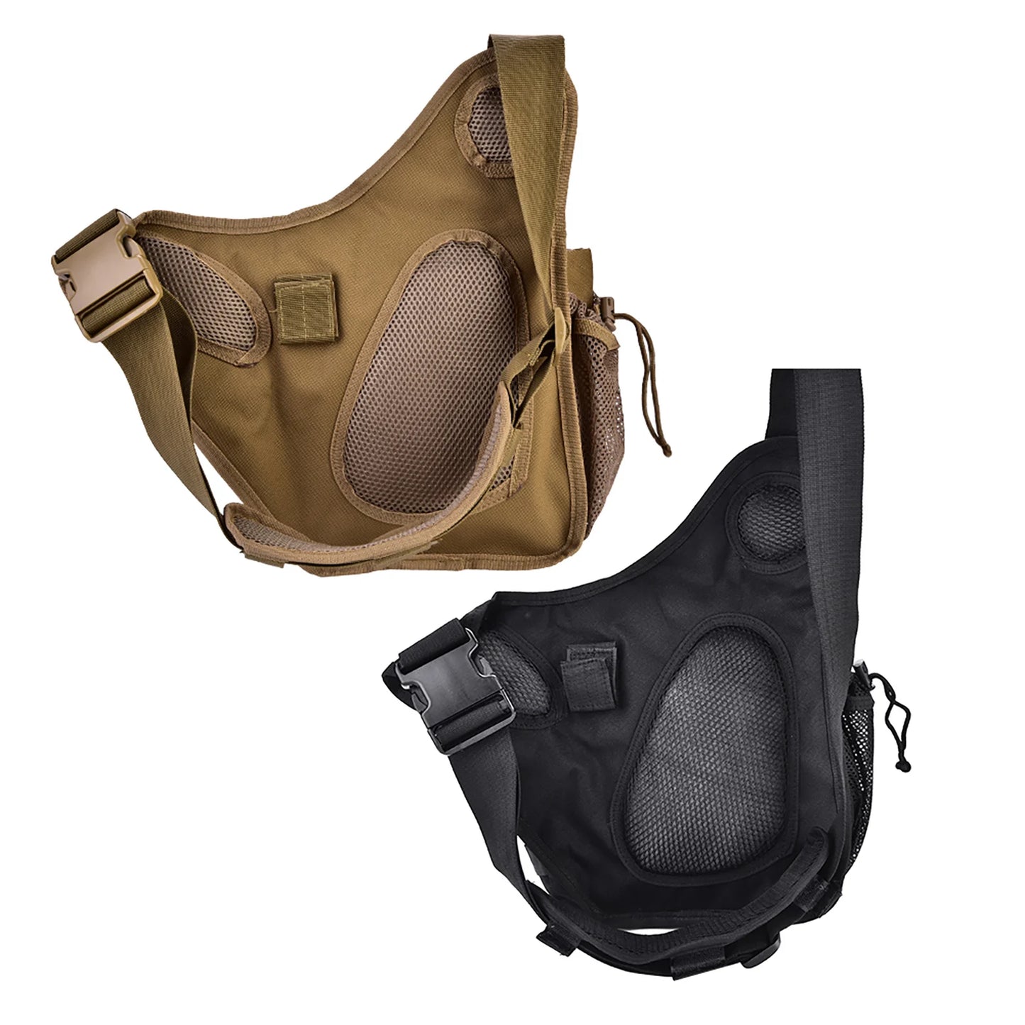 2 Colors Durable Men Military Chest Shoulder Bag Pack for Travel Hiking Outdoor Equipment
