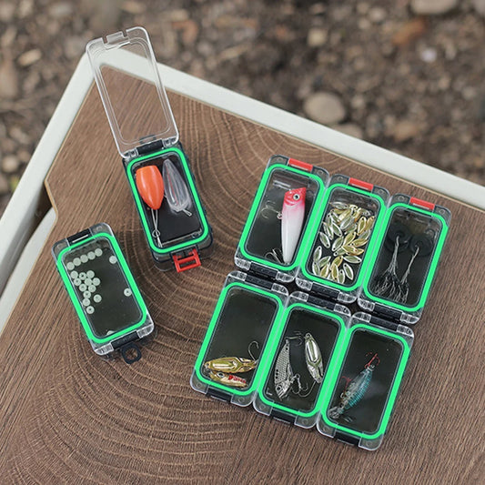 Expandable Fishing Tackle Box with Magnetic Function