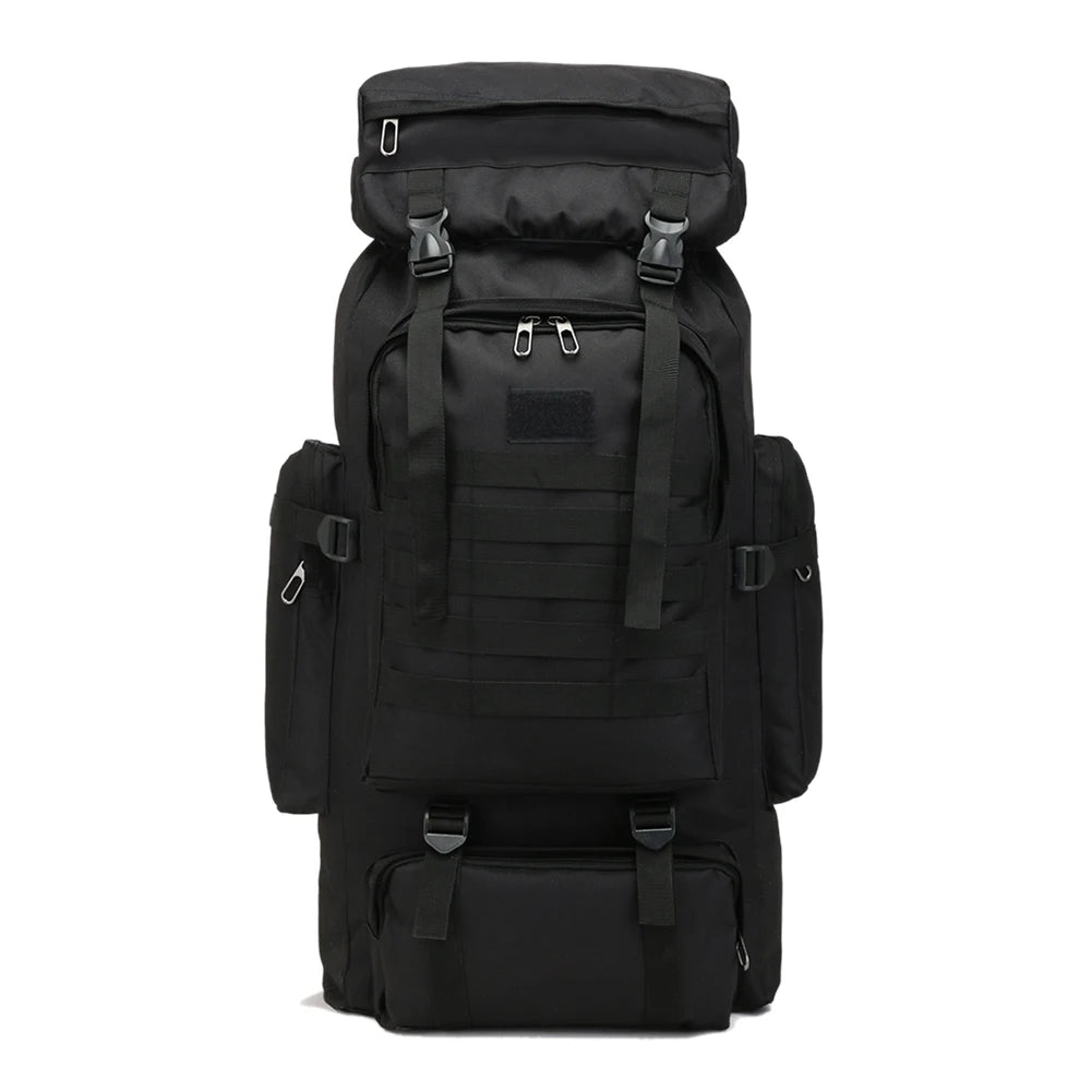 80L/600D Hiking Camping Waterproof Backpack