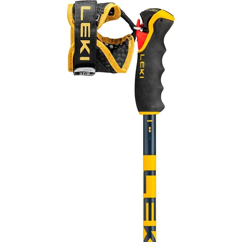 LEKI Spitfire 3D Lightweight Aluminum Ski Poles for Alpine Skiing 105cm