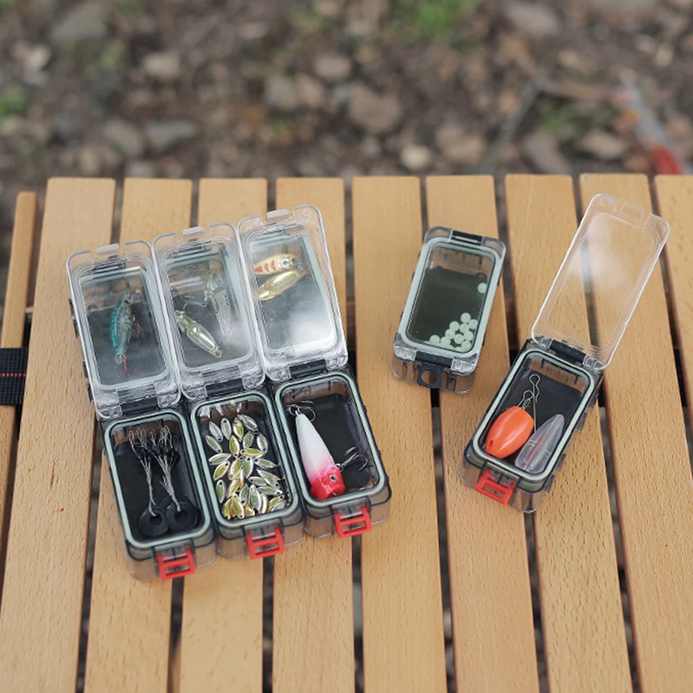 Expandable Fishing Tackle Box with Magnetic Function