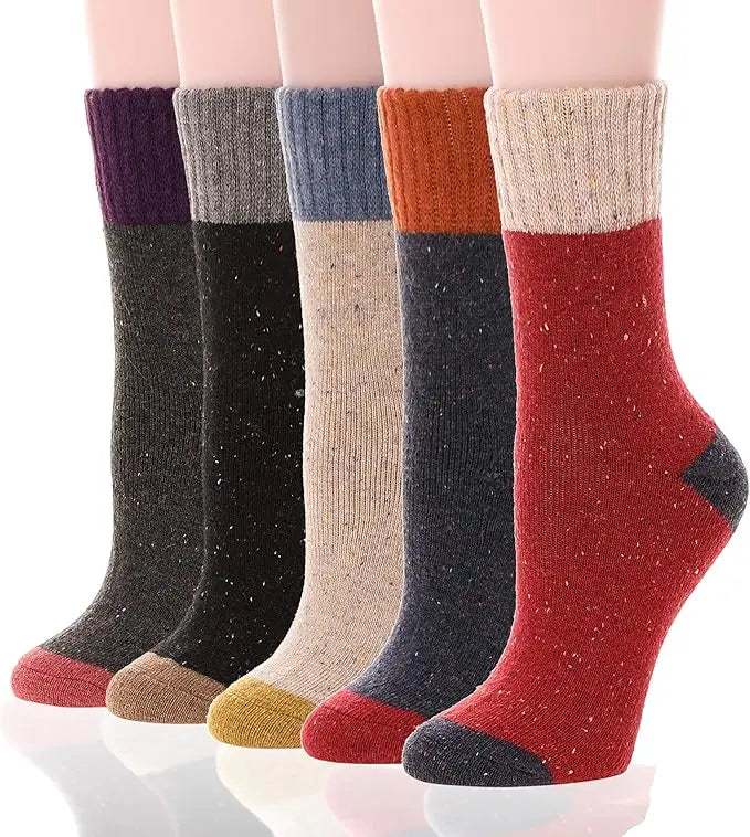 Women Merino Wool Socks 5 pairs