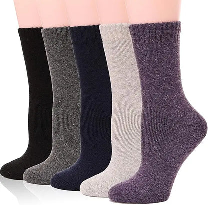 Women Merino Wool Socks 5 pairs
