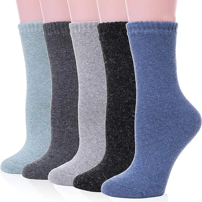 Women Merino Wool Socks 5 pairs