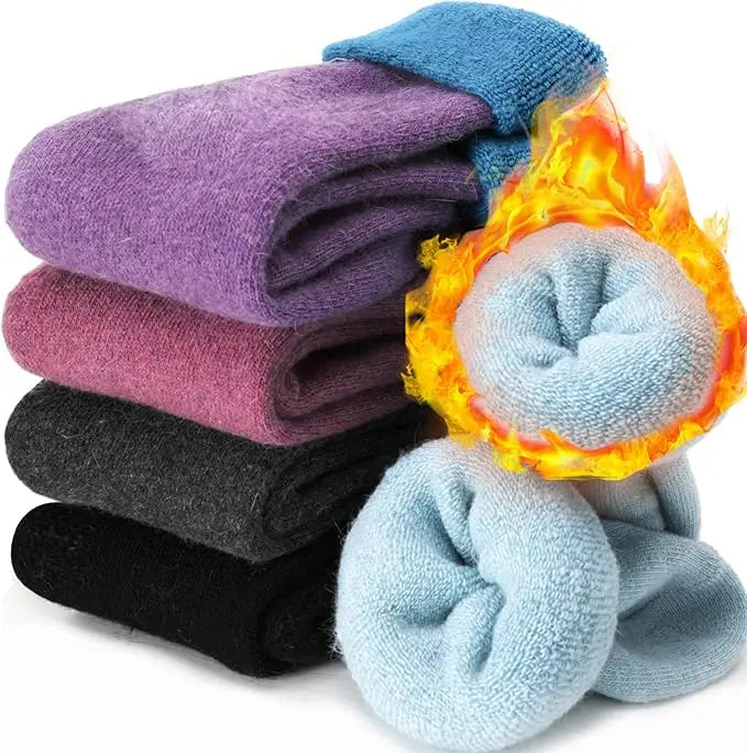 Women Merino Wool Socks 5 pairs