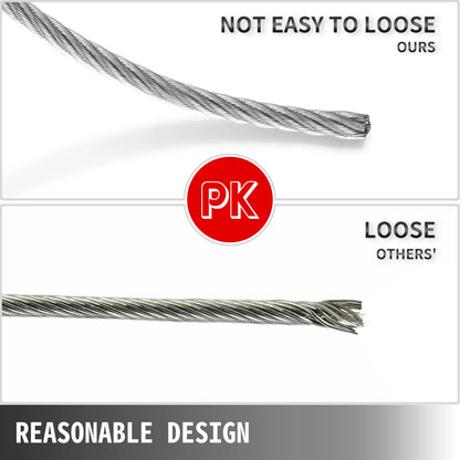 Stainless Steel Wire Rope Soft Fishing  Cable