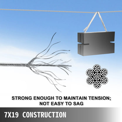 Stainless Steel Wire Rope Soft Fishing  Cable