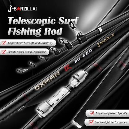 Telescopic Surf Fishing Rod Long Casting 360 390 420 460 500cm