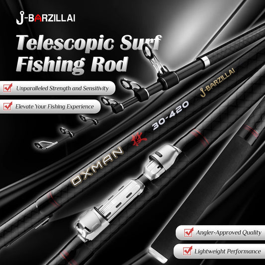 Telescopic Surf Fishing Rod Long Casting 360 390 420 460 500cm