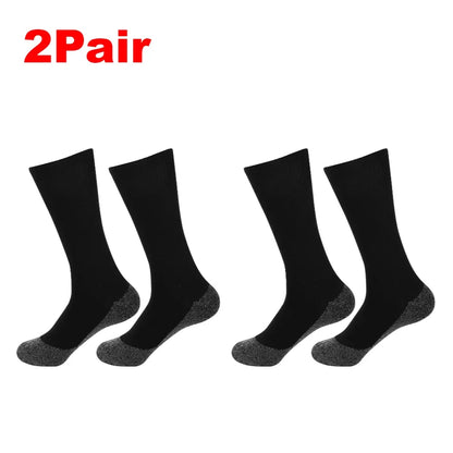1-5Pairs Winter Self-Heating  Thermal Socks Soft Elastic Thicken Anti-Slipun
