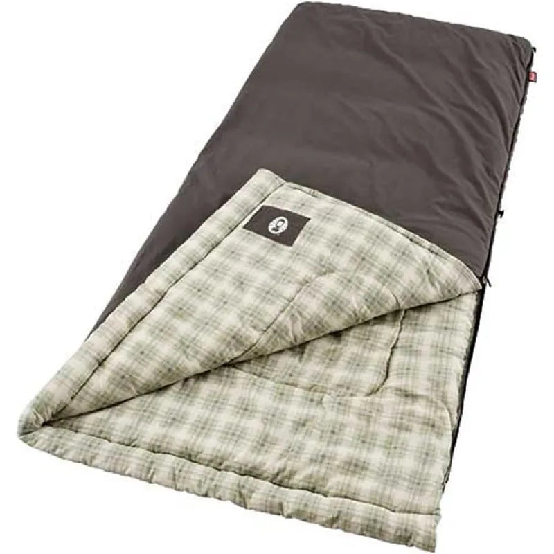 Coleman Heritage Big & Tall Cold-Weather Sleeping Bag, 10°F