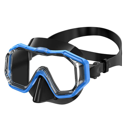 3 Window Snorkel with Nose Cover Anti Fog Snorkel