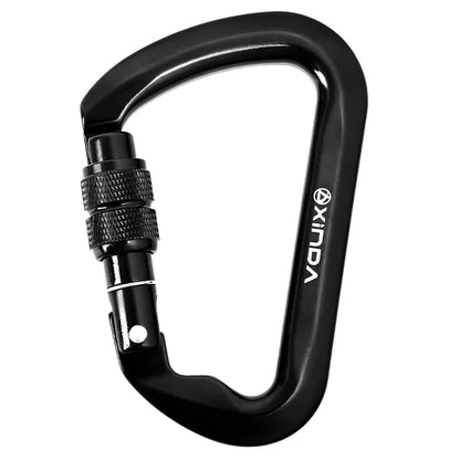30kN D-Shaped  Heavy Duty Rock Climbing Carabiner