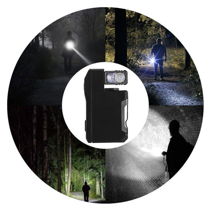 G5 Flat Pocket EDC Flashlight 400 Lumens Rechargeable for Outdoor Camping/Hiking Emergencies