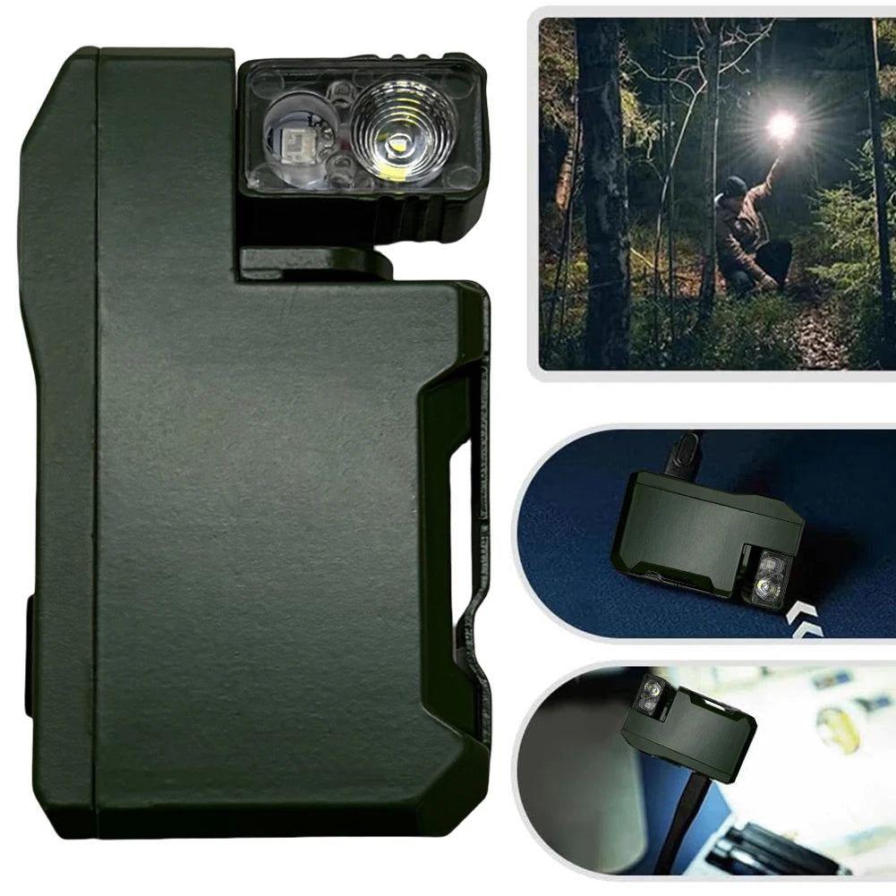 G5 Flat Pocket EDC Flashlight 400 Lumens Rechargeable for Outdoor Camping/Hiking Emergencies