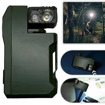G5 Flat Pocket EDC Flashlight 400 Lumens Rechargeable for Outdoor Camping/Hiking Emergencies