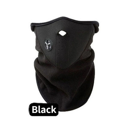 Winter Warm Windproof  Half Face Breathable Mesh Polar Fleece Thermal Ski Face Mask