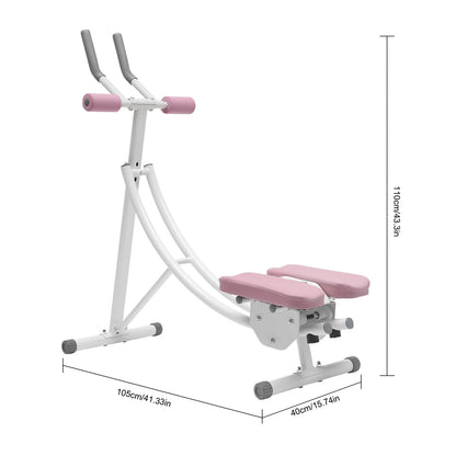 Ab Machine, 150kg/330lbs Weight Capacity, Foldable